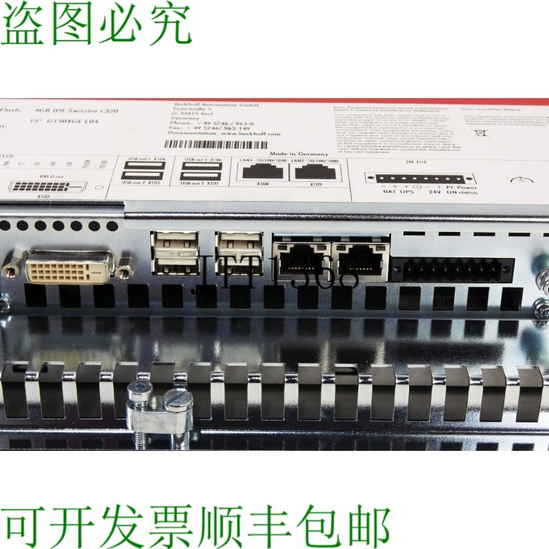 原装供应倍福 CP6202-0000-0020 Atom 1.1GHz 1024MB DDR2-RAM 15