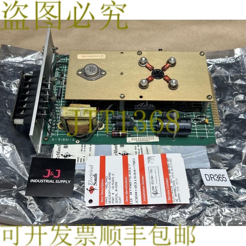 原装供应二手- Reliance 电动 CVTG 卡 0-51831-6 || 发和！ ????