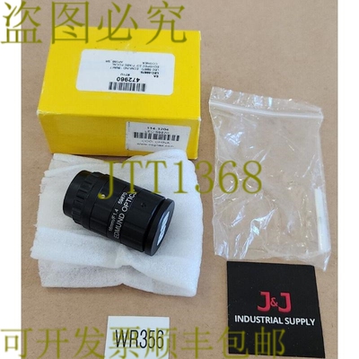 原装供应新  Edmund Optics 114-1204 固定焦距镜头 LEC-59870 16
