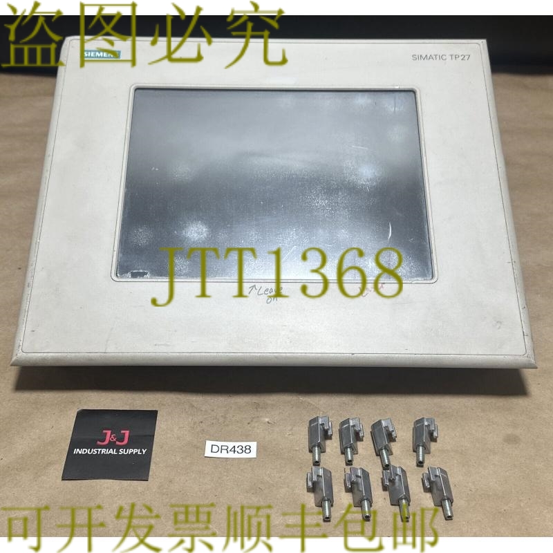 原装供应二手Simatic TP27 6AV3627-1QL01-0AX0触摸屏TP27-10英寸