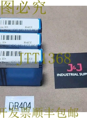 原装供应新 [3] IDC Select R4ZZ 深沟滚珠轴承 1/4 英寸 ID 5/8