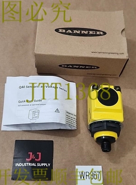 原装供应横幅Q40RW3FF400Q1 Q40传感器20-250Vac 50/60Hz 33389 +