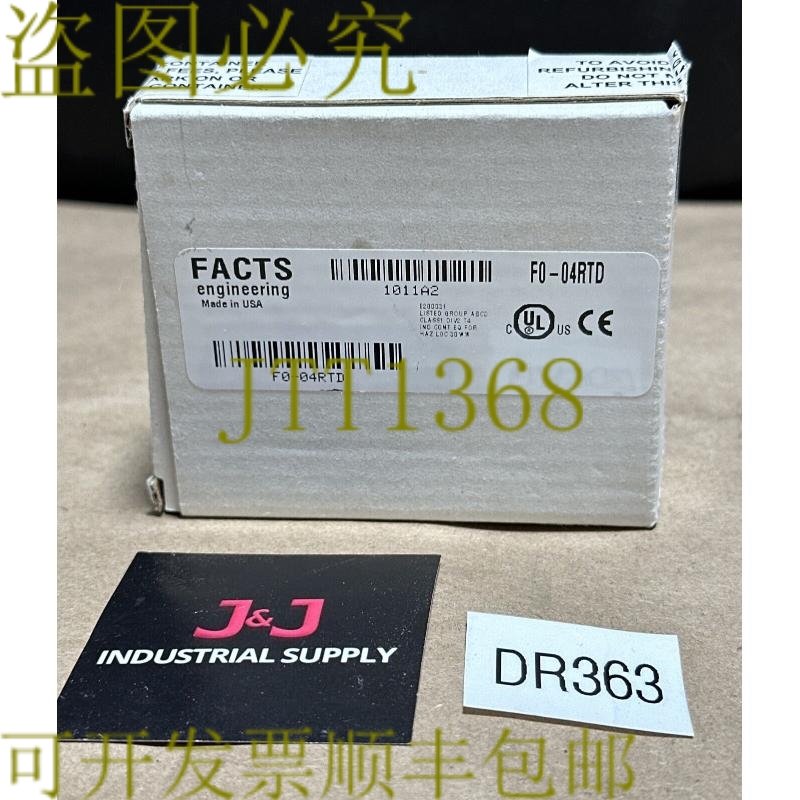 原装供应Facts Engineering F0-04RTD 温度输入模块 自动化 直接