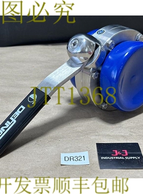 原装供应- Definox 3 英寸 DN76 手动蝴蝶不锈钢卫生阀 ????