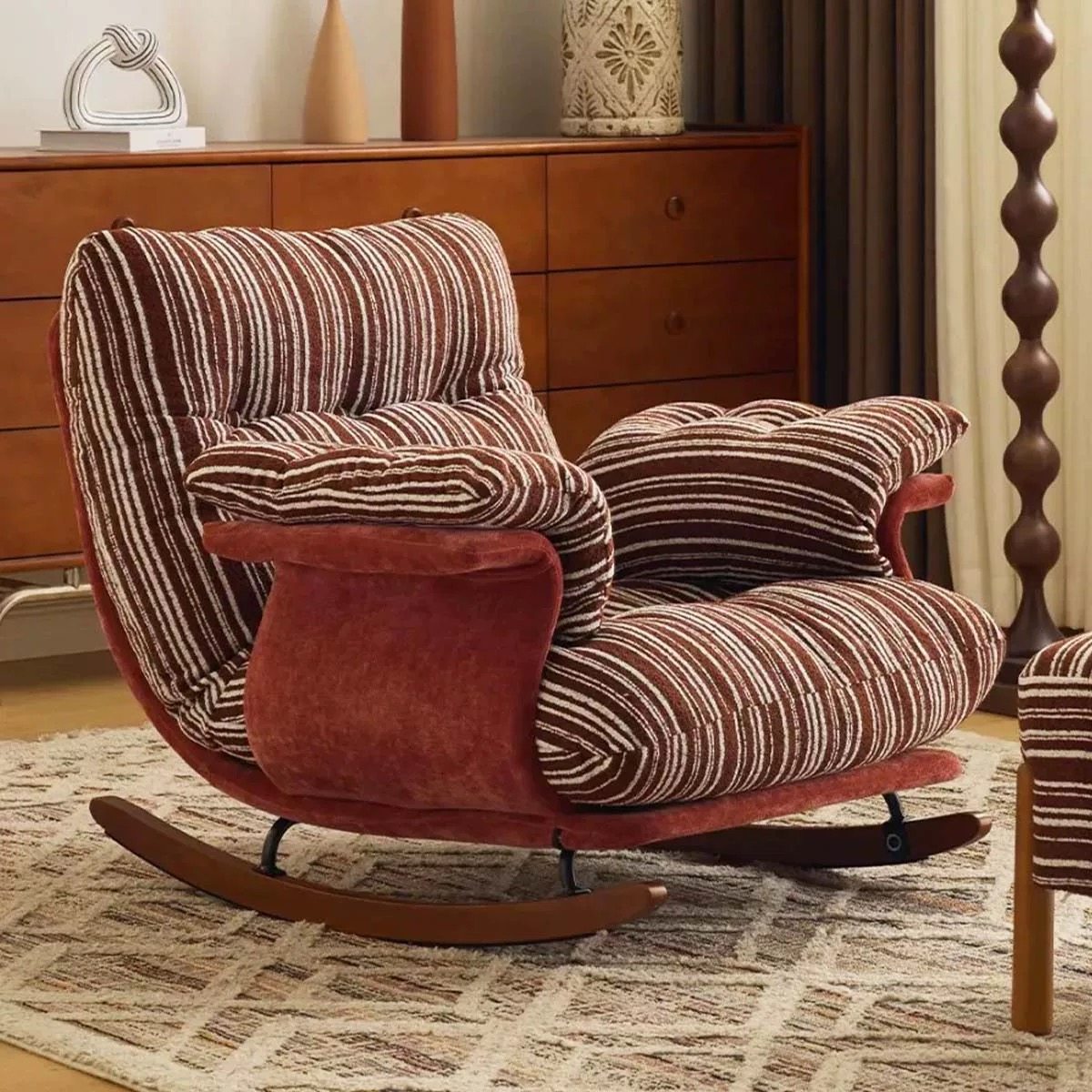 摇摇椅躺椅成人可睡觉客厅家用休闲型大单人位椅蛋壳阳台懒人沙发,住宅家具,摇椅,淘宝优惠券,粉丝福利购,淘宝优惠卷