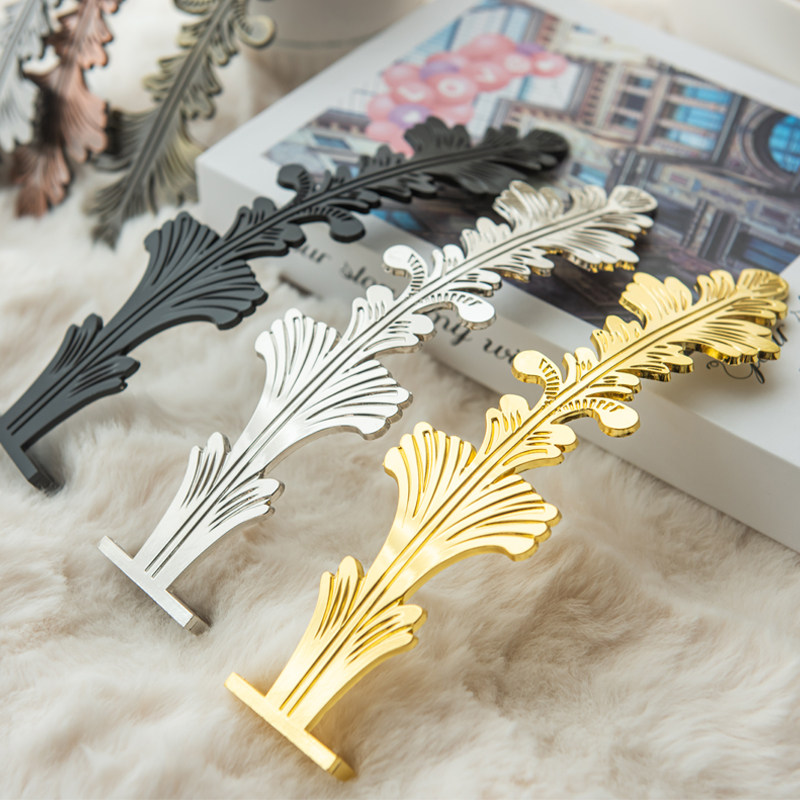 宝泽简约现代轻奢树叶窗帘挂钩墙钩壁钩u形合金挂钩无需绑带挂球,居家布艺,挂钩/挂球,淘宝优惠券,粉丝福利购,淘宝优惠卷