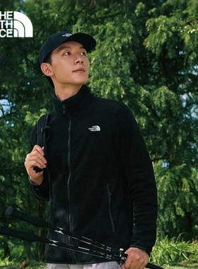 TheNorthFace北面抓绒衣男款秋冬冲锋衣内胆户外保暖夹克外套8FHX