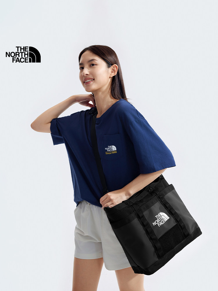 THENORTHFACE 노스 숄더 백팩 남성 및 여성 야외 휴대용 크로스 바디 백 체육관 가방 핸드백 3KZU