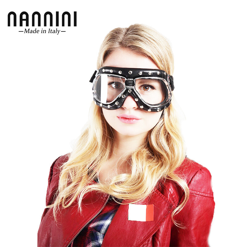 纳尼尼意大利进口防风防雾骑行镜