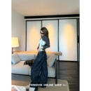 十一石 老钱原牛!竹节水洗小众宽松阔腿全棉牛仔裤女秋季2026新款