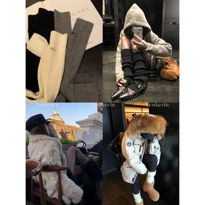 穿搭upup！保暖又时髦堆堆袜套