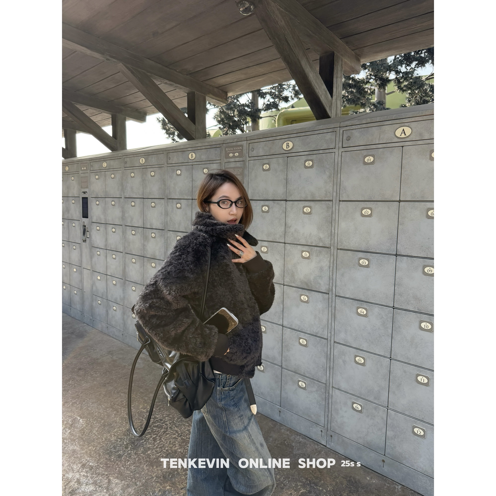 十一石 榛果暖冬!短款翻领拉链毛衣外套女加厚宽松显瘦长袖上衣II