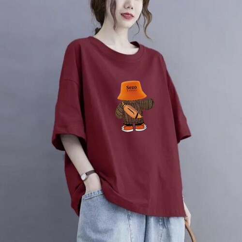 2025新款大码胖mm纯棉短袖T恤女百搭减龄显瘦半袖上衣打底衫夏季