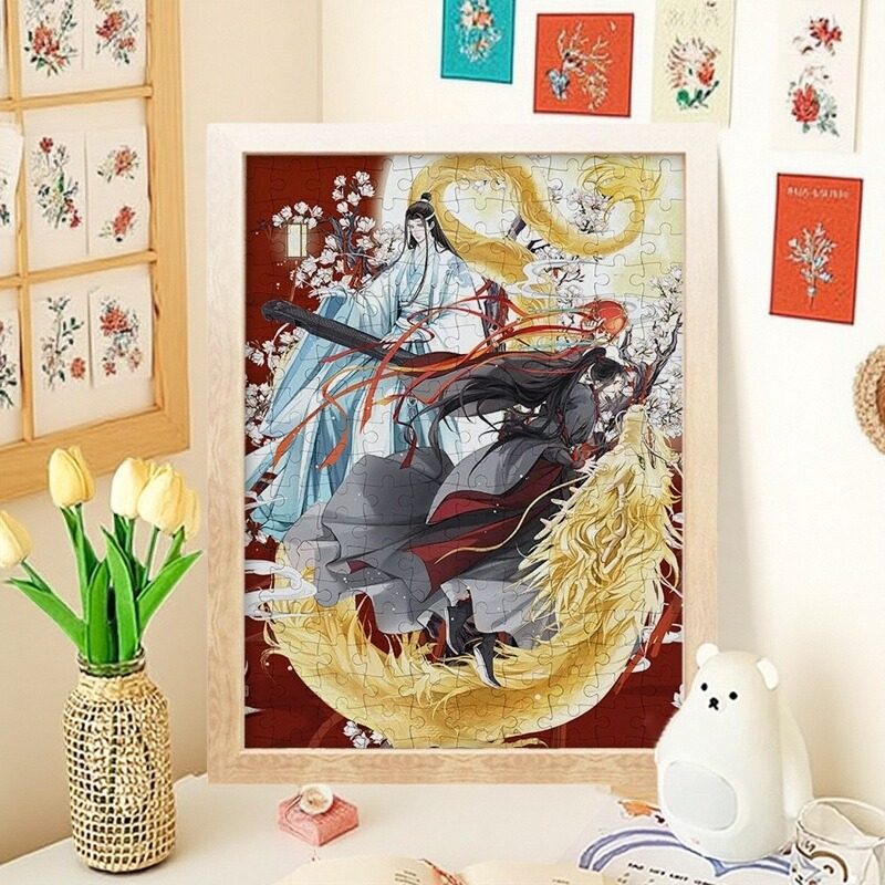 2025新款天官赐福拼图一千片带相框墨香铜臭魔道祖师成人版玩具