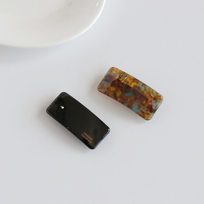 弹簧夹醋酸日韩方形发饰