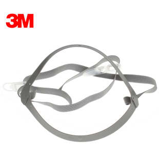 3M381头带组合3200防尘面具配件HF52防毒面具零件头绳头带