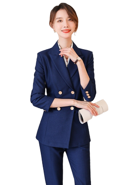 高端职业装工作服女套装