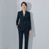女高端洋气西服职业装 诗璐雅西装 气质酒店商务正装 女秋冬时尚 套装