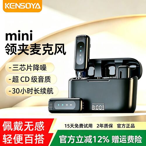 肯索亚降噪无线麦克风