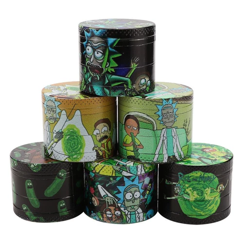 Cross -Bordder Rick Modoli сплав сплав сигареты All Inclusive UV Print Print Anime 40 мм сигарет более легкий 4 -слой