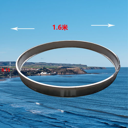 设计不锈钢圈可拆解重复利用大铁锅加高圈锥形防漏水增高围边定做