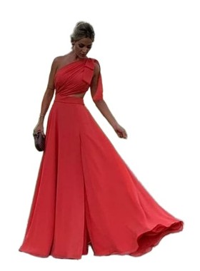 G370欧美外贸跨境复长裙古风聚会新款红色无袖吊带超仙连衣裙