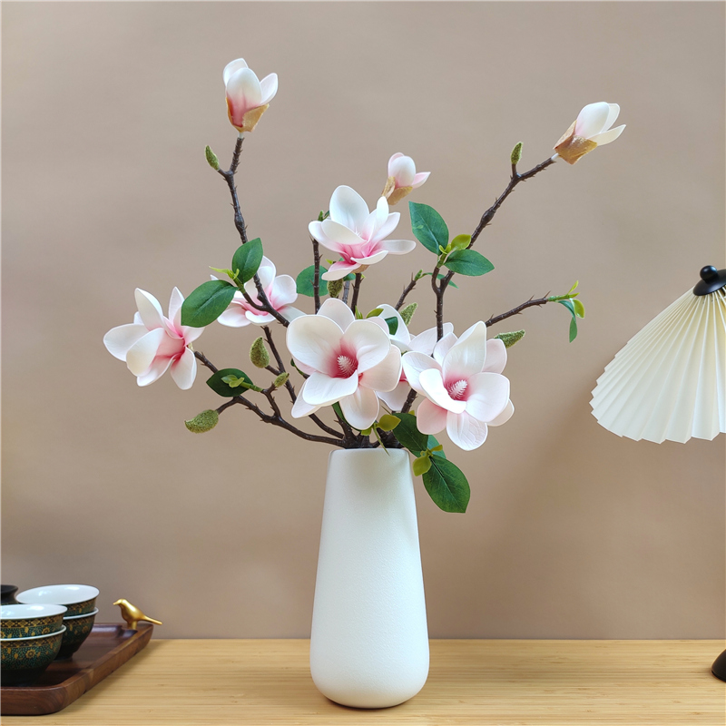 仿真玉兰花假花高档逼真