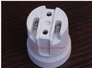 e27e40陶瓷灯头耐高温