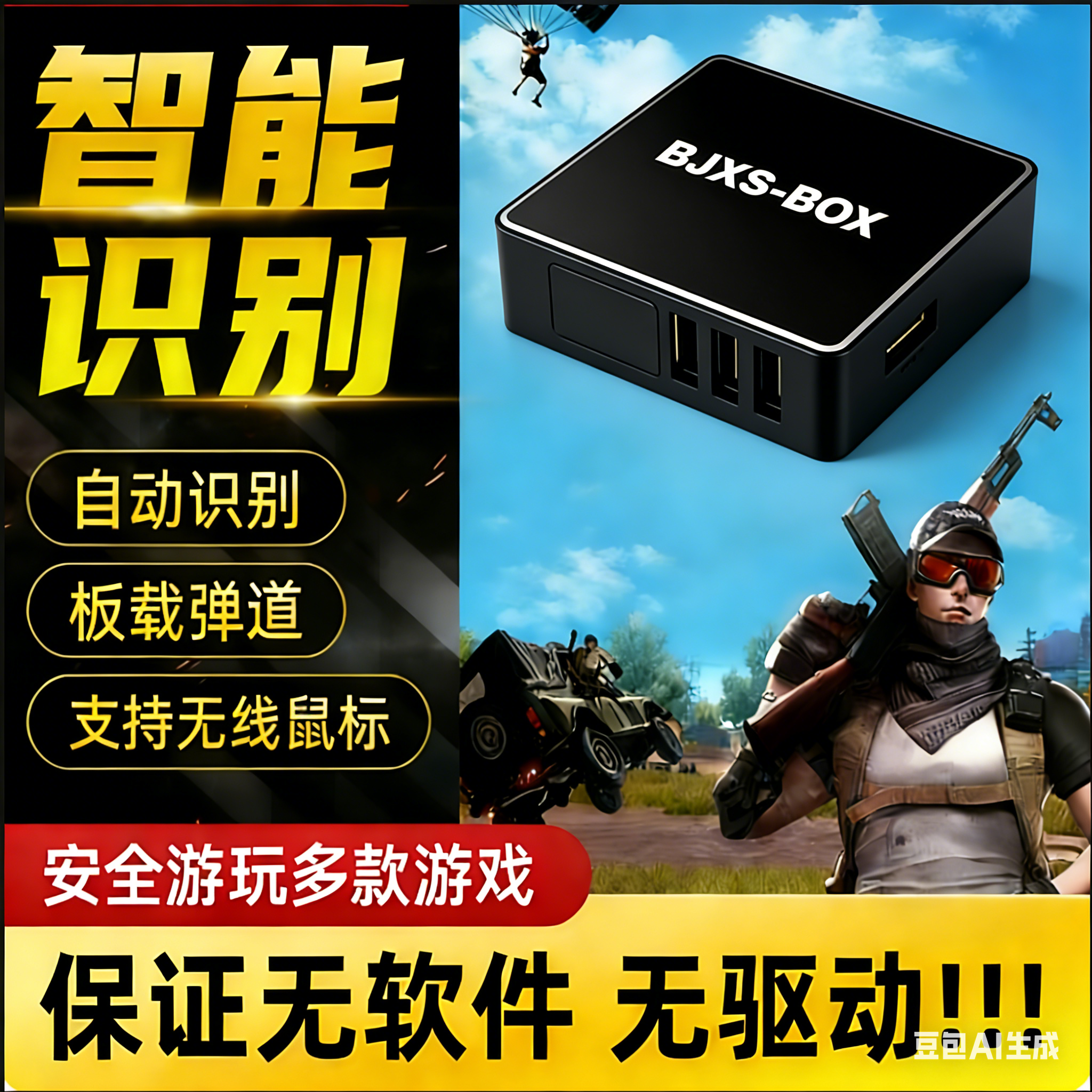 AHKBOX+游戏轮椅 升级版 +急停盒子  兼容所有FPS游戏,电子元器件市场,PCB电路板/印刷线路板,淘宝优惠券,粉丝福利购,淘宝优惠卷