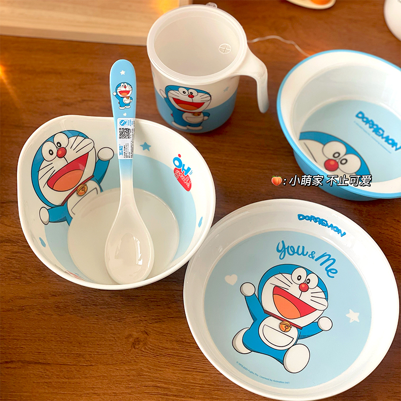 五和成人儿童餐具哆啦A梦餐盘
