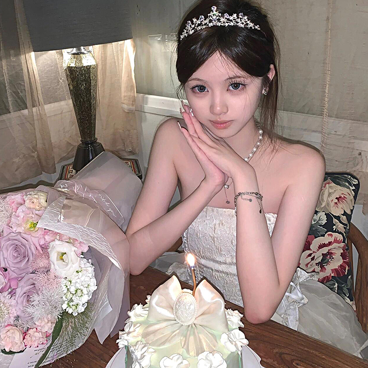 水晶公主皇冠头饰女十八岁生日