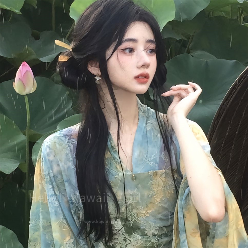 新中式国风牡丹发簪轻国风