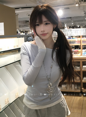 千禧辣妹古早感音符翅膀项链