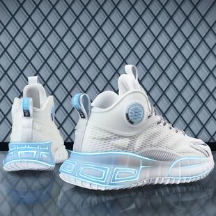 秋冬软底网面透气篮球潮鞋 运动鞋 男高帮 子男款 潮牌鞋 男鞋 2026新款