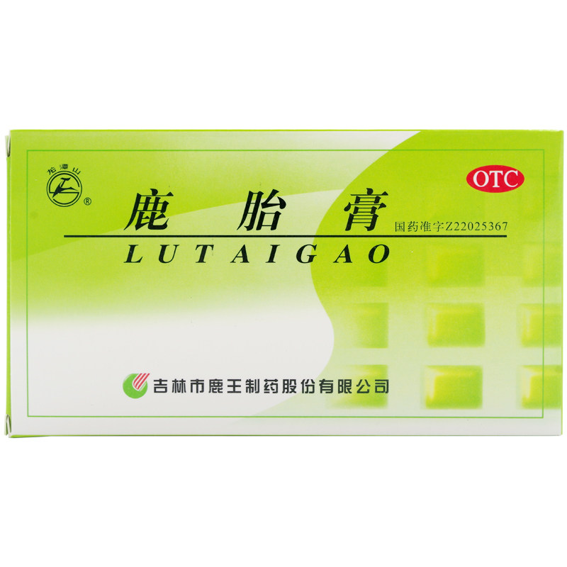 龙潭山 吉林鹿王 鹿胎膏 5g*12块鹿胎膏补气养血旗舰店吉林鹿胎膏