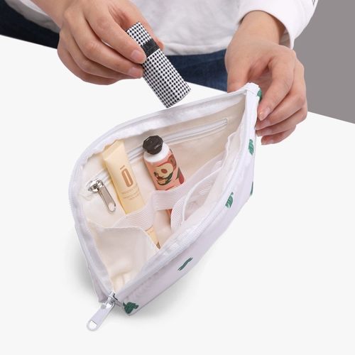 Косметичка, портативная маленькая сумка через плечо, вместительная и большая помада, косметическая сумка для хранения для путешествий, небольшая сумка