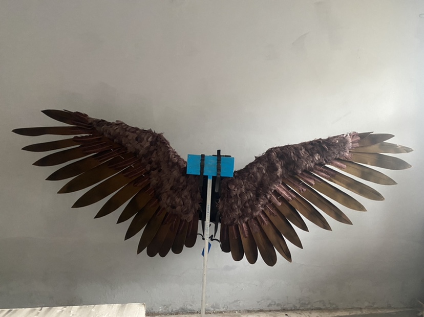 定制电动伸缩翅膀煽动翅膀酒吧夜场天使之翼网红打卡电动cosplay