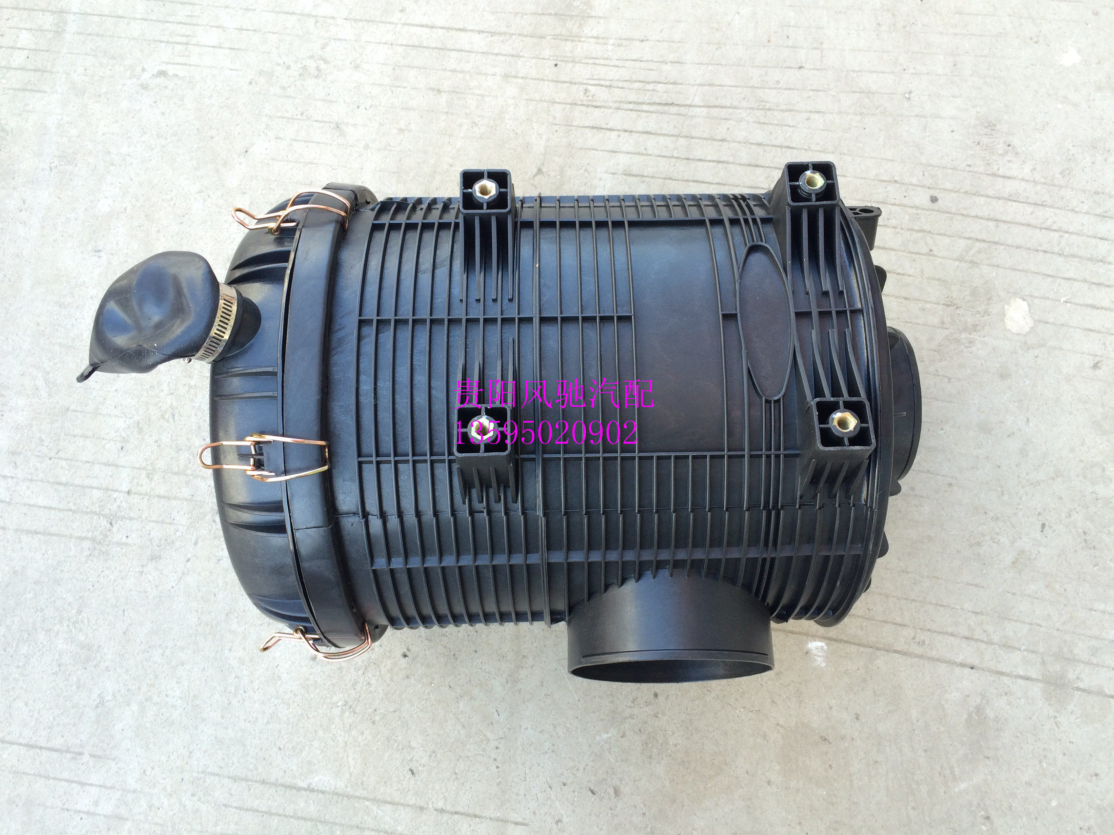 力帆斯卡特珑卡自卸车配件斯卡特珑卡空气滤芯器总成空滤总成