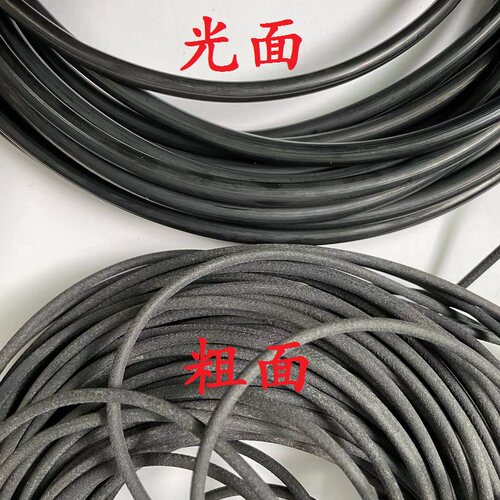 工业机械聚氨酯无缝耐高温进口黑色防静电O型带PU圆皮带支持定做 - 封面