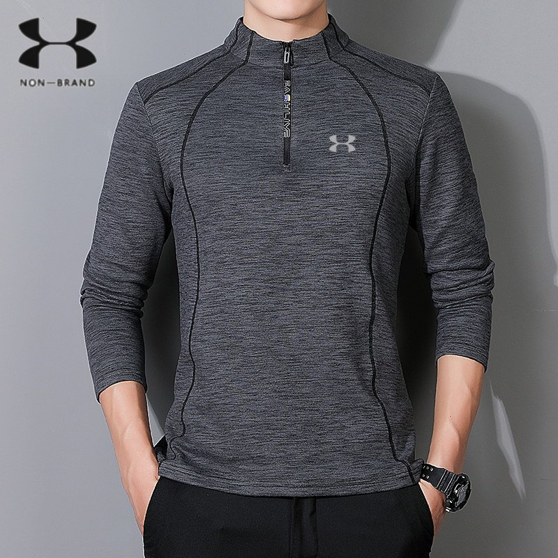 【品牌二折】【秋冬新品】高级感真德绒卫衣男自发热保暖长袖T恤,男装,秀禾服,淘宝优惠券,粉丝福利购,淘宝优惠卷