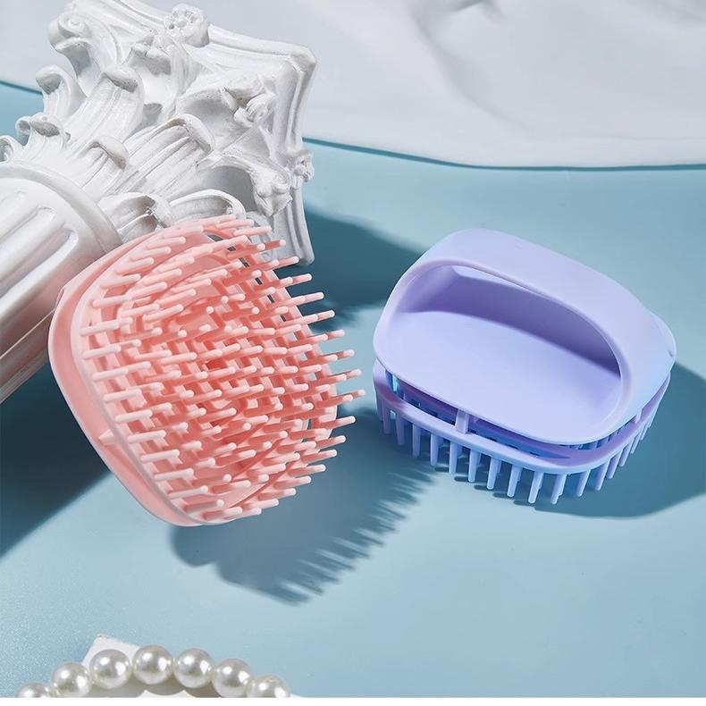 硅胶洗头刷按摩清洁梳理发店专用洗发梳子女士洗头刷专业止痒神器