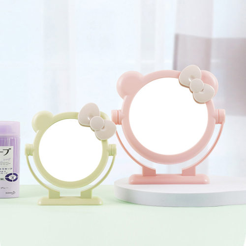 台式化妆镜双面可旋转