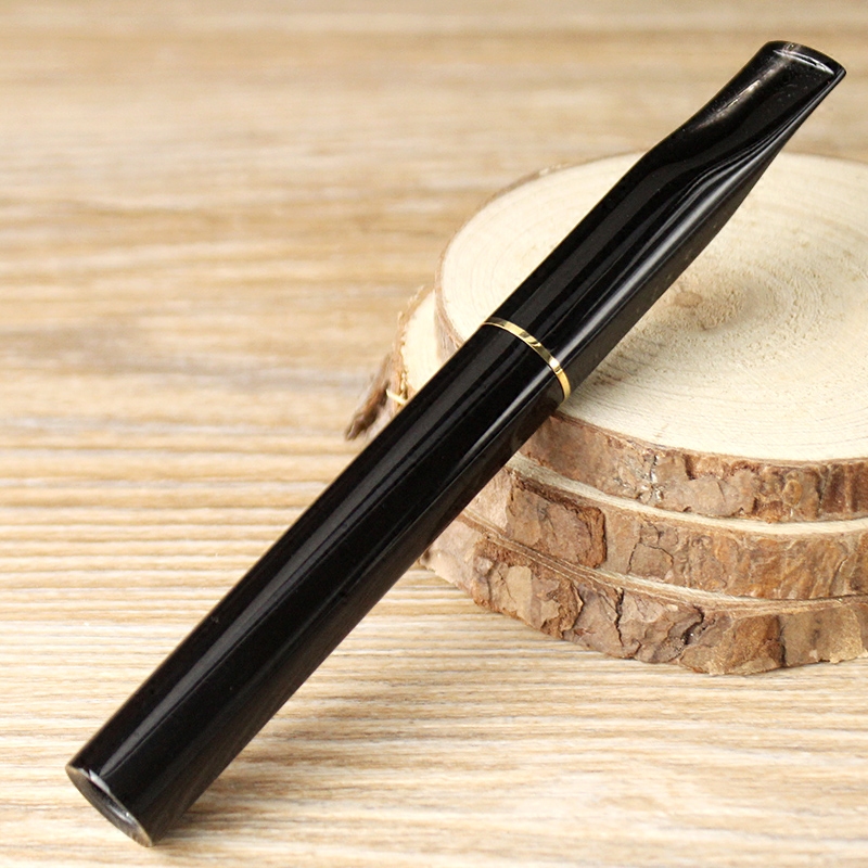 粗中细三用加长牛角烟嘴过滤器