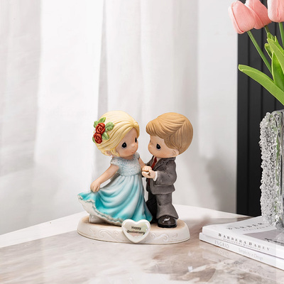 婚礼周年人物纪念水滴娃娃