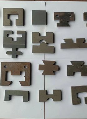 钢板加工 钳工考试 练习铁板 激光切割钢材 Q235B 焊工考试 可倒