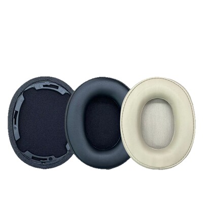 适用于铁三角ATH-SR50BT耳机套 海绵套耳套耳罩耳棉皮套替换配件