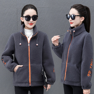 女士妈妈棉服加绒加厚中年冬装外套女2026新款洋气棉衣女款冬季