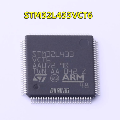 原装芯片 STM32L433VCT6 ARM微控制器 ST(意法) 封装LQFP-100直拍