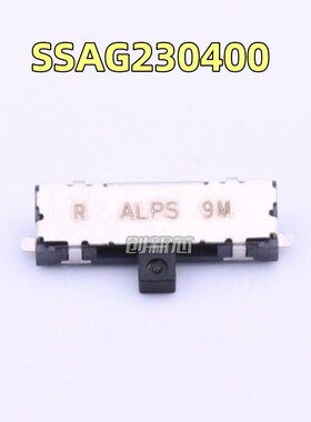 SSAG230400 原装正品ALPS询价 SMD贴片 单侧·两侧弹回型滑动开关