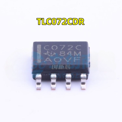 TLC072CDR TLC072C 丝印C072C SOP8双路宽带高输出驱动运算放大器